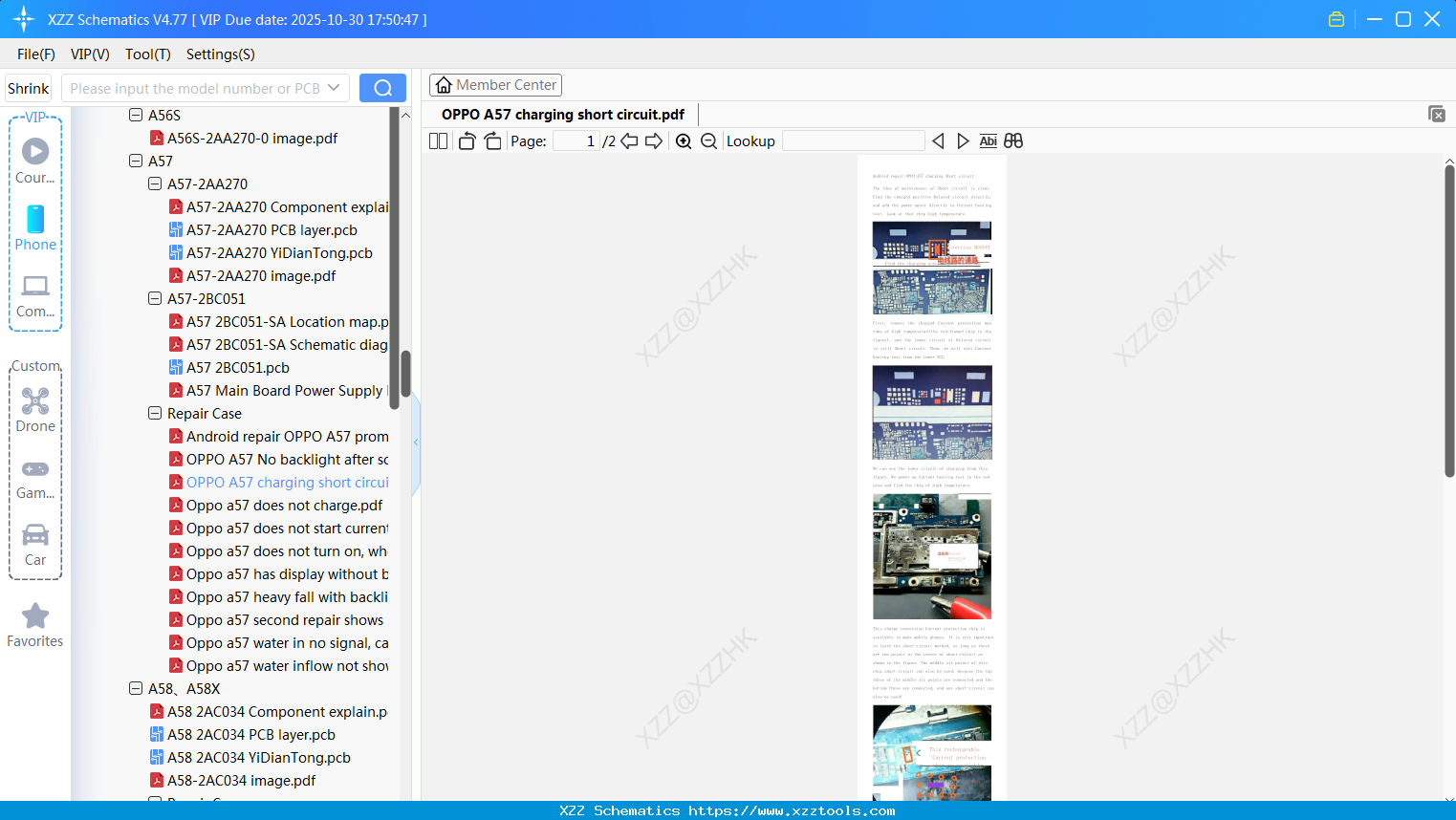 OPPO A57 Charging Short Circuit